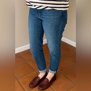 Bass Weejuns Katherine II Burgundy Leather Loafers Women’s Size 9M Penny Slip-On